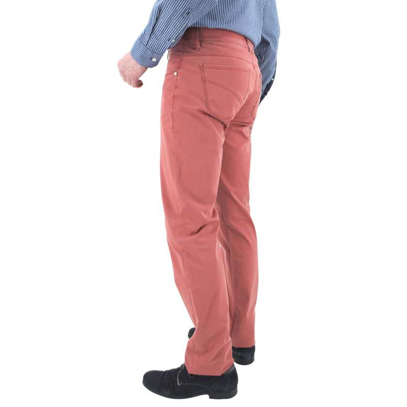 Pantalon 5 poches PIONEER Eric Mégalight 3923 rose