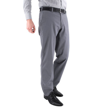 Pantalon homme en coton résistant, anthracite, taille M