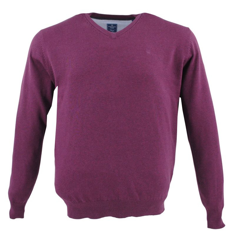 pull homme bordeaux Redmond