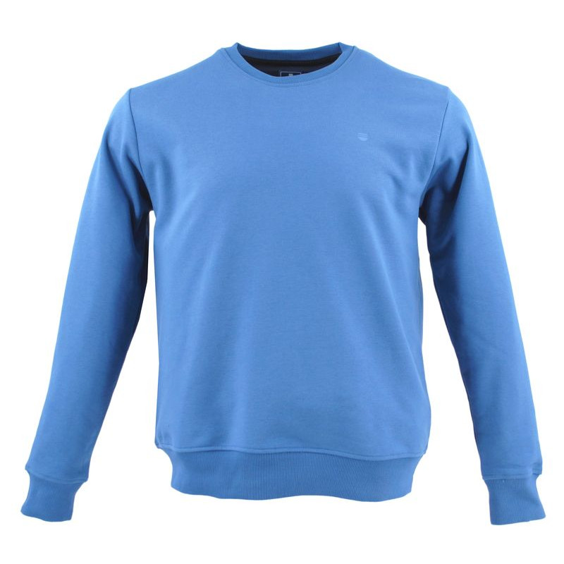 sweat coton homme de couleur bleu de chez REDMOND