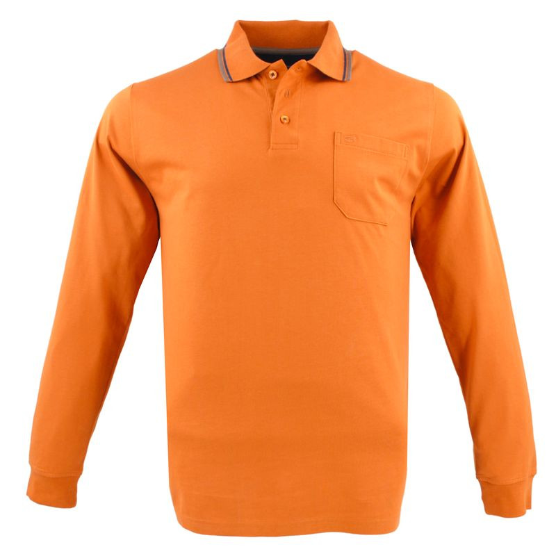 polo uni orange de la marque REDMOND