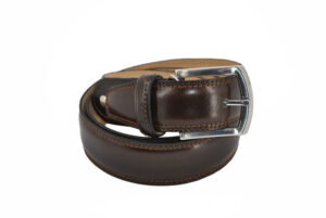 Ceinture M.E.N.S en cuir Titan marron