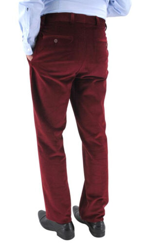 Pantalon velours cosserat GIANNI MARCO rouge