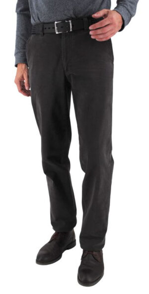 Pantalon peau de pêche MENS Madrid anthracite 2046Med