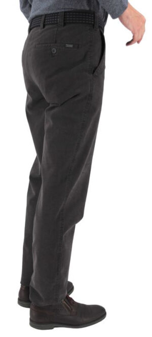 Pantalon peau de pêche MENS Madrid anthracite 2046Med