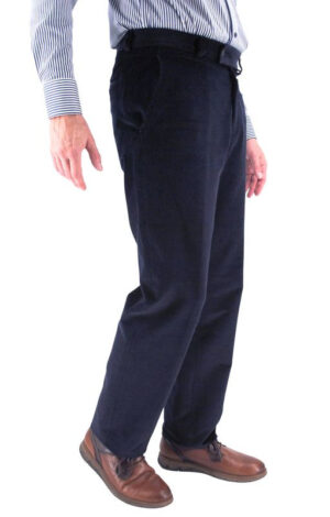 Pantalon velours cosserat GIANNI MARCO marine H092