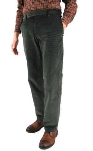 Pantalon velours cosserat GIANNI MARCO gris foncé