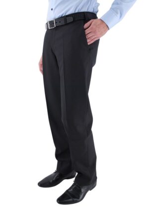 Pantalon M.E.N.S. Madrid-U 8920 ville en laine noir