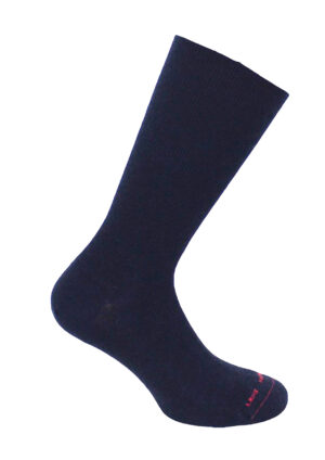 Chaussettes en laine LABONAL non comprimantes marine 38676la