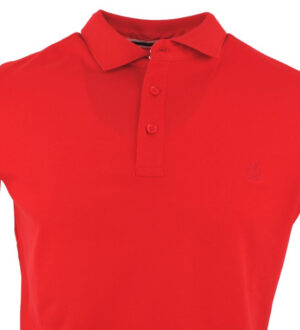 Polo manches courtes MONTE CARLO 3534 uni rouge