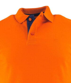 Polo coton maille piquée REDMOND 940rd orange