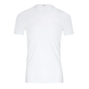 Tee-shirt coton EMINENCE col V blanc 318em