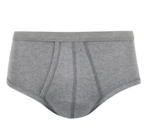 Slip EMINENCE Taille haute ouvert 108 gris