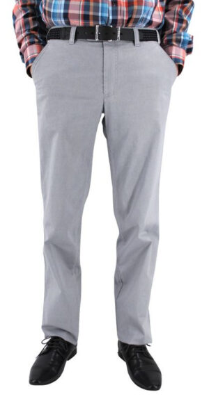 Pantalon MENS Madrid gris clair 4811Men