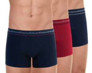 Boxer EMINENCE LE33 marine et rouge