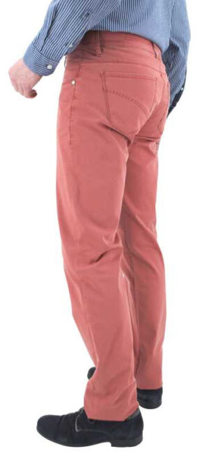 Pantalon 5 poches PIONEER Eric Mégalight 3923 rose