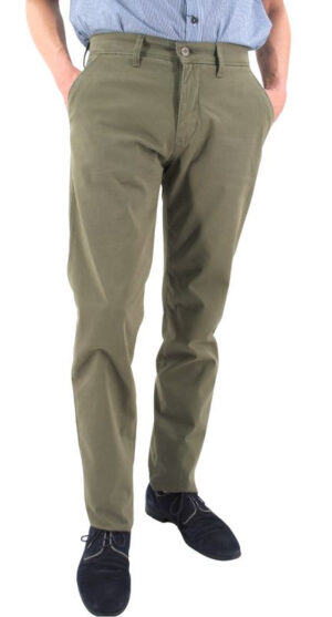 Pantalon chino PIONEER Robert 5513 kaki