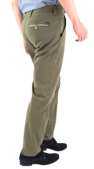 Pantalon chino PIONEER Robert 5513 kaki