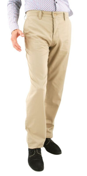 Pantalon chino homme léger PIONEER Robert 4201 beige