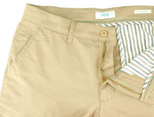 Pantalon chino homme léger PIONEER Robert 4201 beige