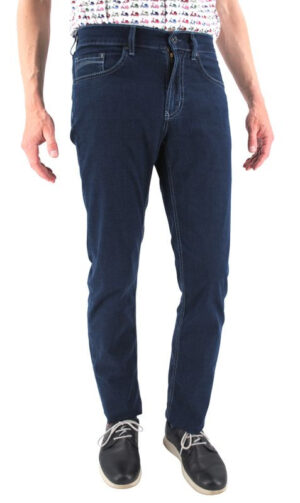 pantalon jean homme léger mégaflex PIONEER Eric 9914 bleu foncé