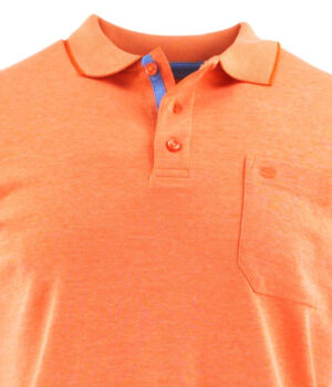 Polo homme léger REDMOND 912rd orange pâle