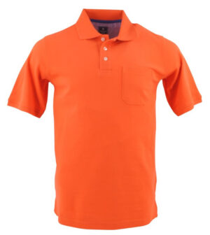 Polo homme REDMOND 900rd maille piquée orange