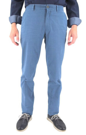 Pantalon en coton léger MENS Madison bleu 4917Men