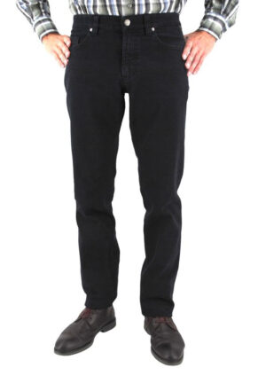 jean grande taille MENS Détroit-U noir x-tend 5838Met