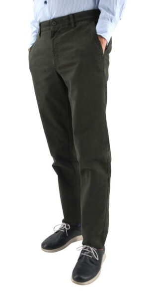 Pantalon peau de pêche MENS Madison kaki 2046Men