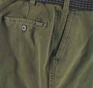 Pantalon grande taille MENS Madrid-U vert 2046Med