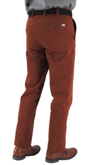 Pantalon grande taille MENS Madrid-U x-tend rouille 4762Med