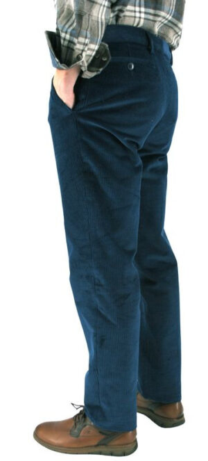 Pantalon velours cosserat GIANNI MARCO bleu canard