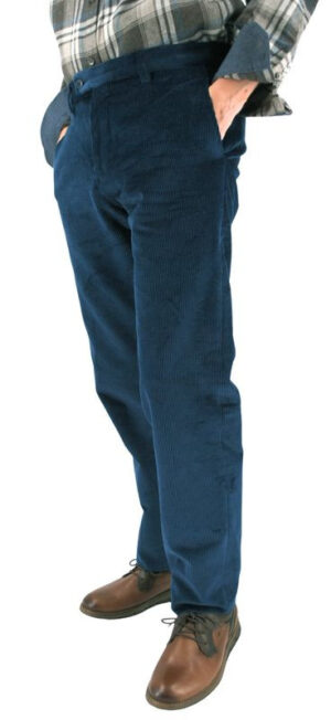 Pantalon velours cosserat GIANNI MARCO bleu canard