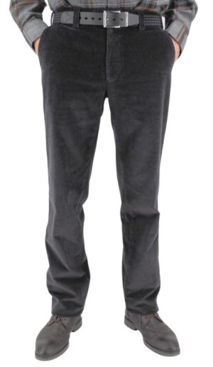 Pantalon homme velours anthracite MENS Madrid 4180Med