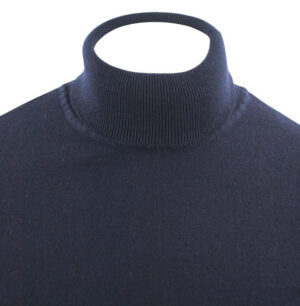 pull homme col roulé marine BEST GUEST 314R