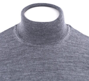 pull homme col roulé gris BEST GUEST 314R