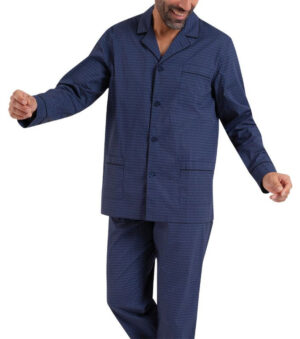 Pyjama boutonné homme EMINENCE bleu