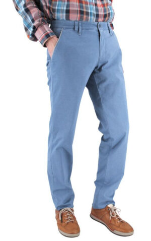 chino indigo passepoilé Méran MENS 4811men