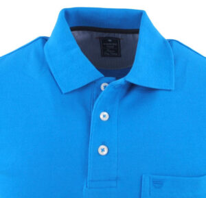 Polo homme maille piquée azur REDMOND 900rd