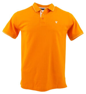 polo manches courte BANDE ORIGINALE orange/jaune 140170bo