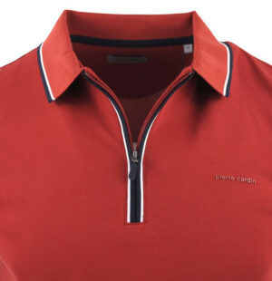 Polo col zip chilli PIERRE CARDIN 20685