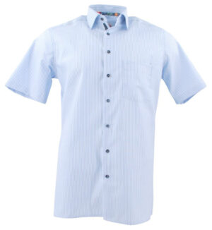 chemise rayée bleu Marvelis Modern Fit