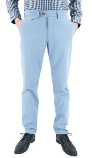 pantalon passepoilé bleu ciel Benny-3 GARDEUR 412941g