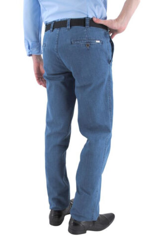 Pantalon jean grande taille MENS Madrid-U bleu clair 5795Med