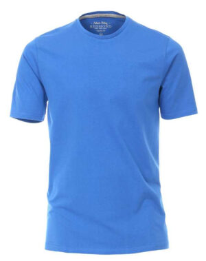 Tee-shirt bleu col rond REDMOND 665rd