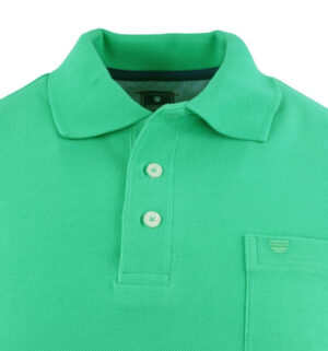 Polo homme REDMOND maille piquée vert 900rd