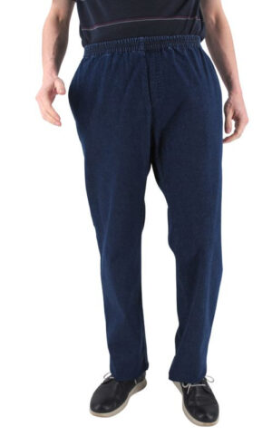 Pantalon jean forme jogging bleu Relax GIANNI MARCO