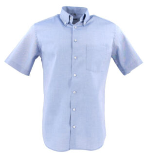 Chemise bleue col boutonné ETERNA Modern Fit 4122et