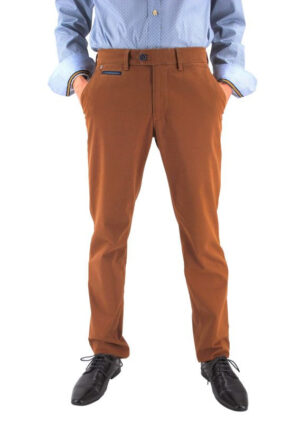 pantalon passepoilé Benny-3 GARDEUR cognac 417861g